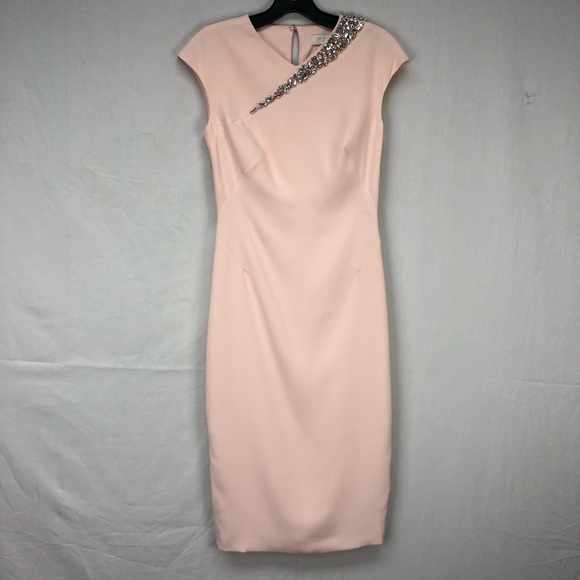 ted baker pale pink dress